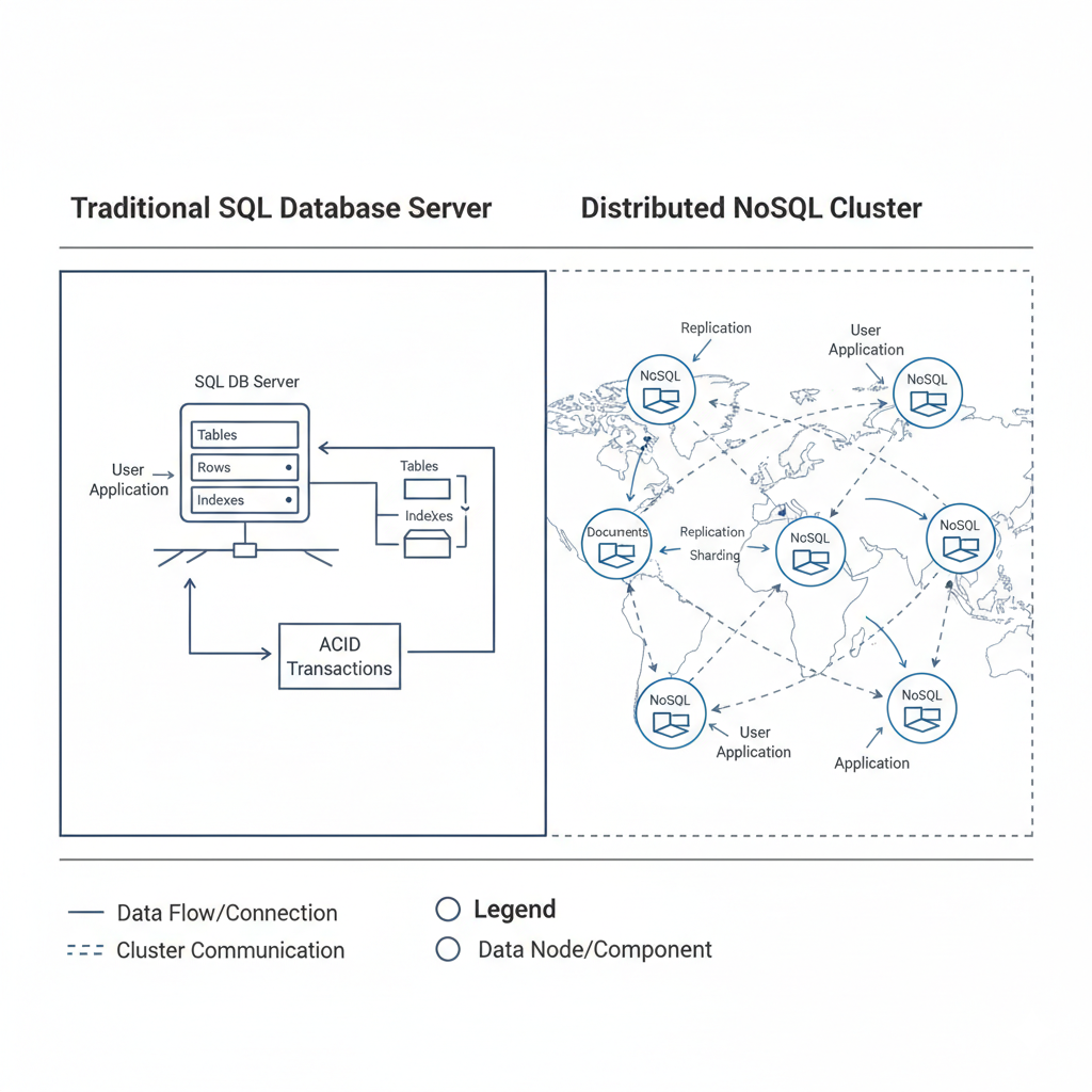 SQL vs NoSQL comparison